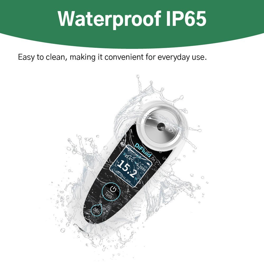 0-18% Digital Sodium Hypochlorite Refractometer Sodium Hypochlorite Content tester LCD Display One-click Measuremet